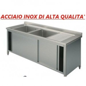 Lavatoio in acciaio inox...