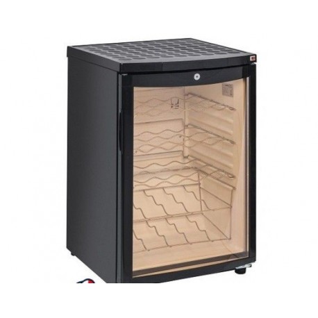 Vetrina refrigerata - Cantina vino da incasso capacità 22 bottiglie, temperatura +5/+18°C, Dimensioni 505x590x785h mm