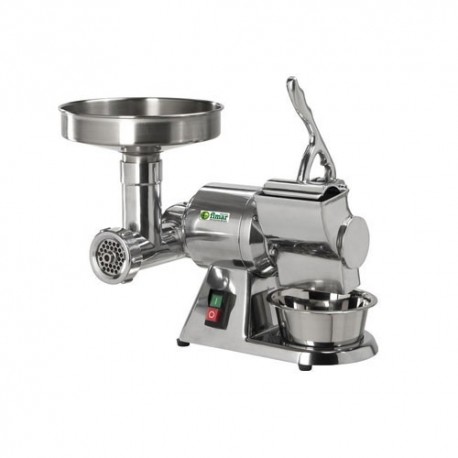 Abbinato Tritacarne/Grattugia - bocca 8 - Produzione oraria grattugia 20 Kg. SENZA NORMA CE