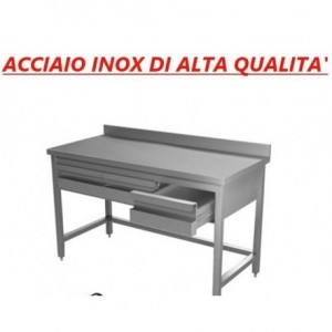 Tavolo in acciaio inox su...