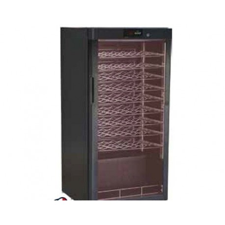 Cantinetta vetrina armadio per vini refrigerata statica Temp. +5/+18°C Dimensioni 600x603x1260 mm