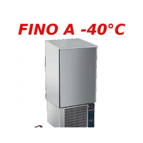 Abbattitore di temperatura 15 teglie GN1/1 o 60x40 in acciaio inox senza motore