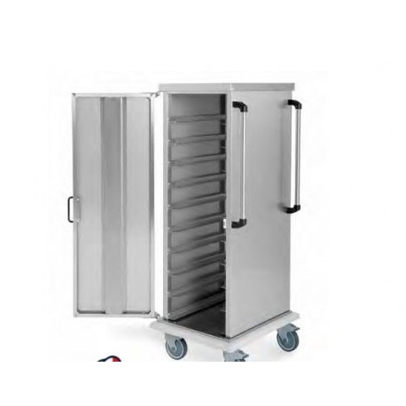 Carrello armadio portateglie coibentato caldo metalcarrelli