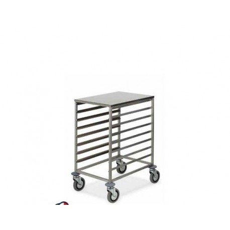 Carrello portateglie 60x40 guide a  L  metalcarrelli