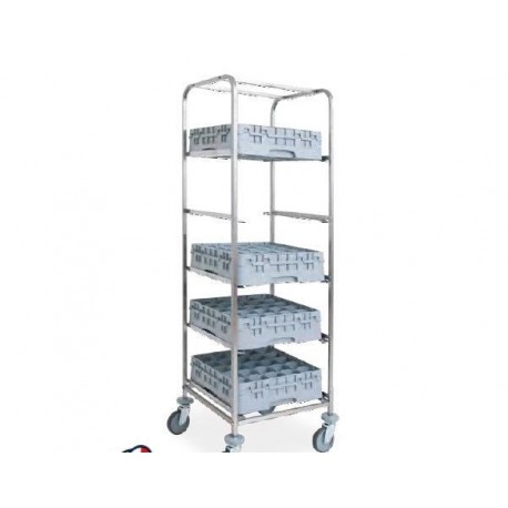 Carrello portacestelli metalcarrelli