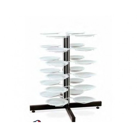 Colonna portapiatti da banco metalcarrelli