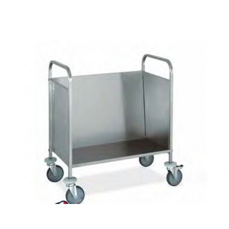 Carrello per trasporto piatti vassoi metalcarrelli