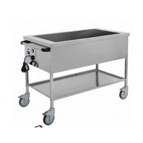 Carrello termico a temperature differenziate metalcarrelli