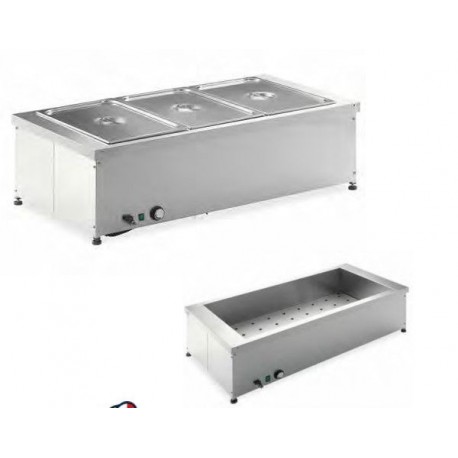 Tavola caldo da banco bagnomaria metalcarrelli