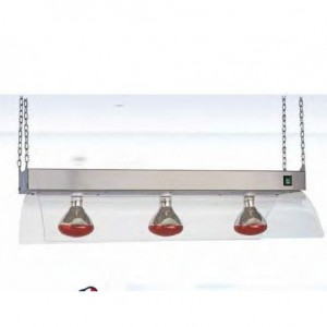 Telaio con lampade a...