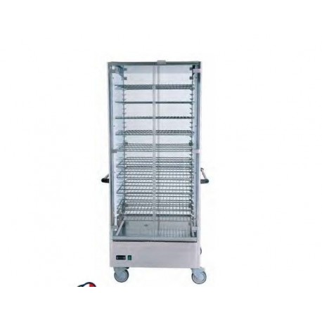 Carrello espositivo mobile vetrina calda metalcarrelli