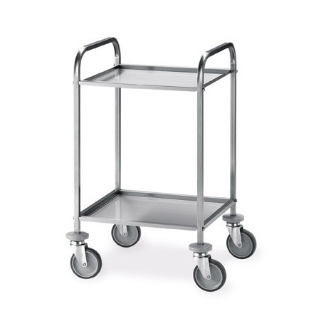 CARRELLO DI SERVIZIO IN ACCIAIO - 60 KG