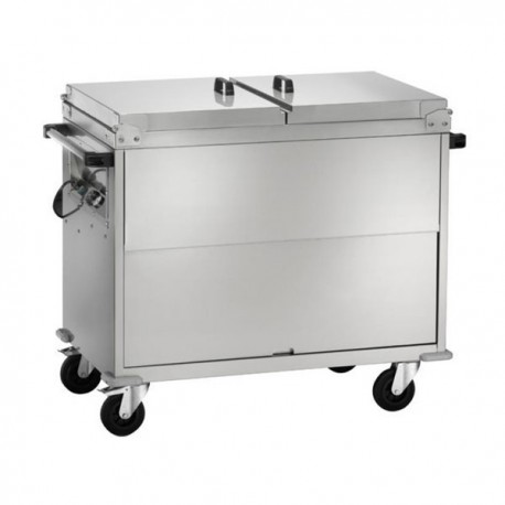 Carrello Termico BAGNOMARIA - Capacità 2 GN 1/1