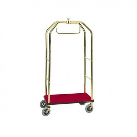 Carrello portavalige con appendi abiti
