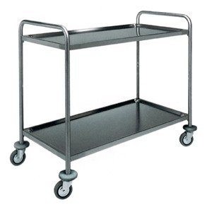 Carrello in acciaio inox. 2...