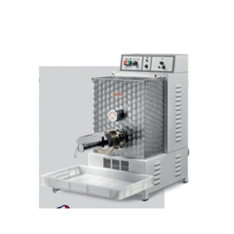 Macchina per pasta frescacon manicotto raffreddato ad H2O, coltello elettronico e ventilatore (senza trafile) Pastificio Pizzeri