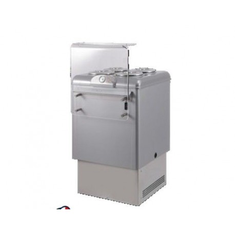 Banco conservatore LUXE per gelato mantecato gelateria 10 pozzetti