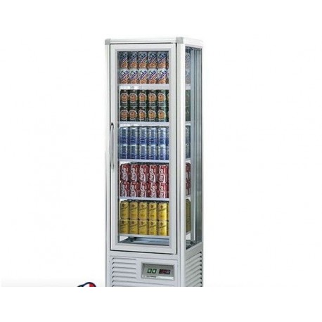 Vetrina refrigerata per bibite bevande TECFRIGO Panorama 280G Temp. +5/+10°C Dimensioni 550x530x1800h mm