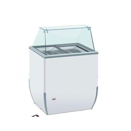 Banco vetrina per gelato mantecato BRIO 780 x 640 x 1181 mm (l x p x h)