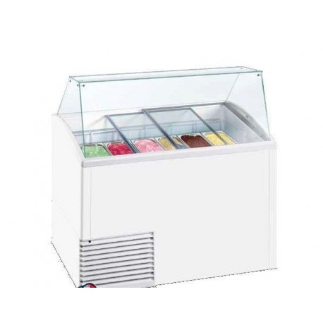 Banco vetrina per gelato mantecato SLANT 1341 x 725 x 1235 mm
