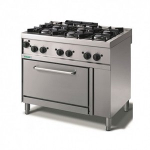 Cucina a gas 6 fuochi su...