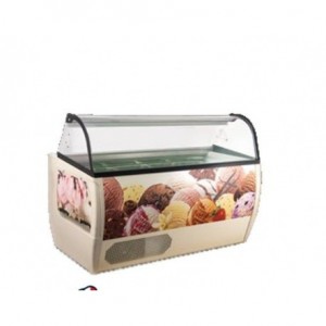 Banco vetrina per gelato...