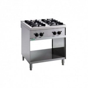 Cucina a gas 4 fuochi con...
