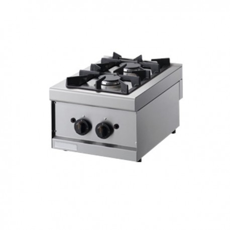 Cucina 2 Fuochi a gas - Dim.cm. 40x60