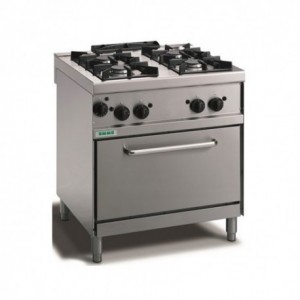 Cucina a gas 4 fuochi su...