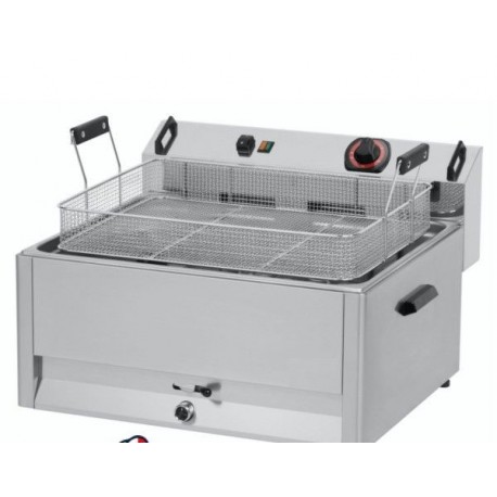 Friggitrice da banco elettrica pasticceria 16 lt Dimensioni: 535x435x395 mm
