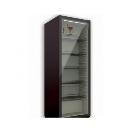 Vetrina refrigerata ventilata - Cantina vino 365 Lt. Temp +5°/+15°C Dim.cm 59.5x59.7x182.5h
