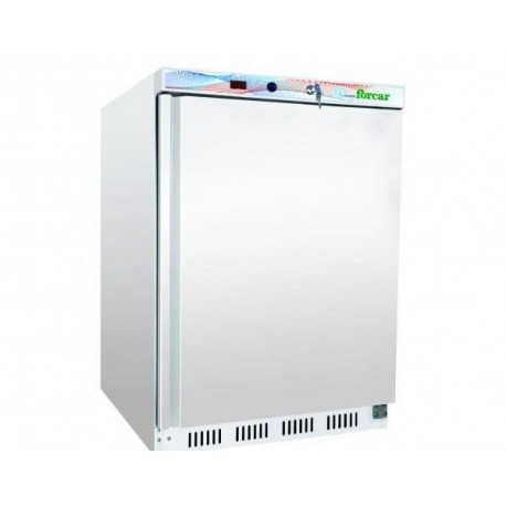 Armadio frigo refrigerato 200 Lt. in lamiera verniciata bianca. Temp. +2°/+8°C