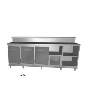 Banco bar refrigerato...