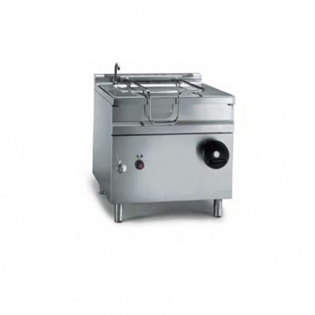 Brasiera a gas con ribaltamento - capacità 50 lt. 80x70x85H.