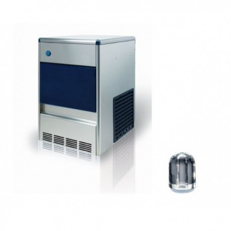 Fabbricatore/Produttore di ghiaccio cubetto cavo Kg 45/24h