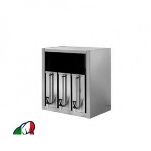 Pensile inox chiuso con...