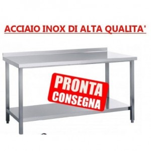 Tavolo in acciaio inox su...