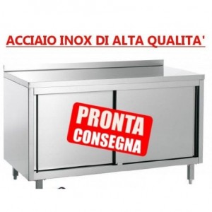 Tavolo armadiato in acciaio...