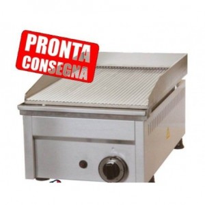 Fry Top a gas in acciaio...
