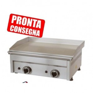 Fry Top a gas in acciaio...