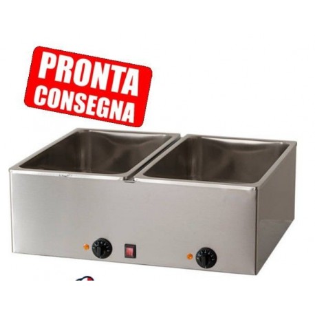 Bagnomaria GN1/1 in acciaio inox 690x540x250h mm