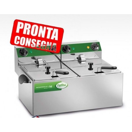 FRIGGITRICE DOPPIA SR LITRI 8+8 FAMA