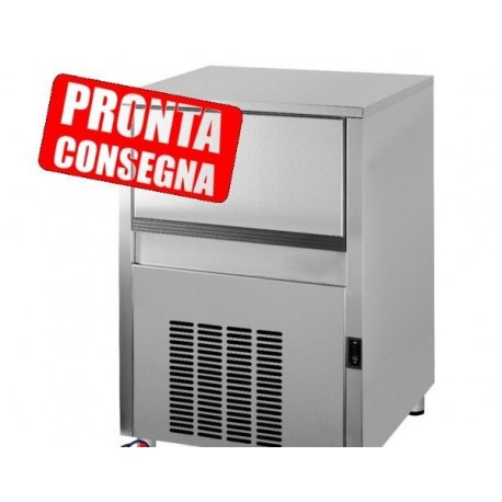 Fabbricatore Produttore di ghiaccio cubetto pieno produzione oraria 90 kg/24h