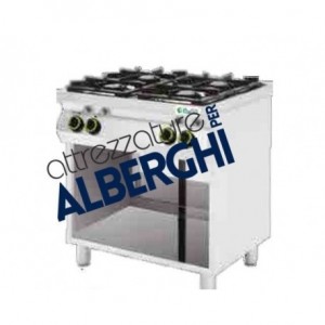 Cucina a gas 4 fuochi con...