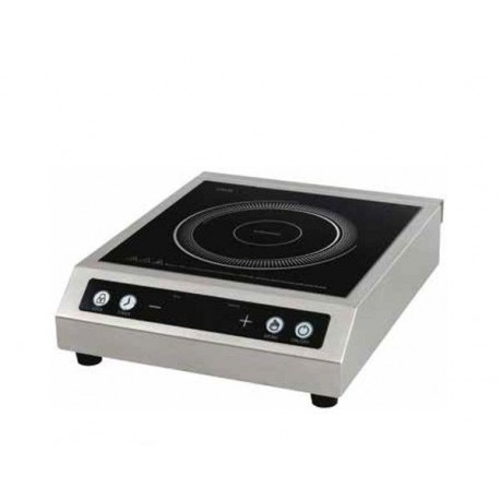 Piastra a induzione in acciaio inox piano in vetroceramica Dimensioni  340x410x105 mm