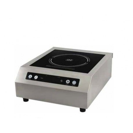 Piastra a induzione in acciaio inox piano in vetroceramica Dimensioni 400x485x170 mm