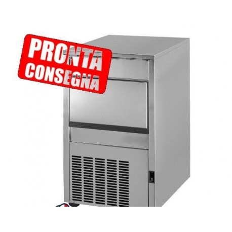 Fabbricatore Produttore di ghiaccio cubetto forato produzione oraria 22 kg/24h