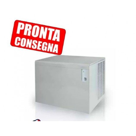 Fabbricatore Produttore di ghiaccio cubetto pieno evaporatore verticale produzione oraria 395 kg/24h