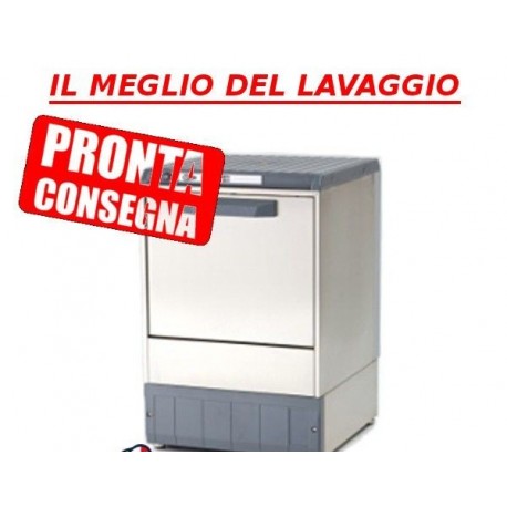 Lavabicchieri professionale in acciaio inox cestello ø41 cm H utile bicchiere 290 mm
