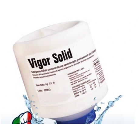 Detersivo Detergente solido concentrato per lavaggio meccanico stoviglie - Tanica da 3.6 Kg.  • € 4,08 al Kg.